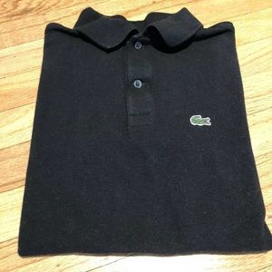 LACOSTE Black Size 14 Child’s Retail $45